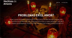 Desktop Screenshot of hechizosdeamores.com